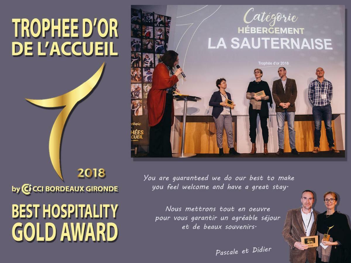La Sauternaise, Luxury Boutique B&B 索泰尔纳 外观 照片